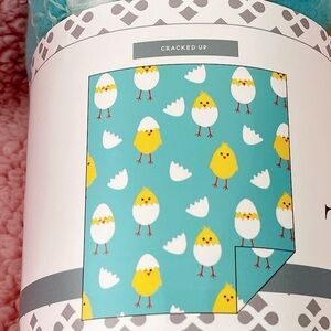 New soft InFInity Home cracked up Fleece THROW blanket 🎁 blue white birthday